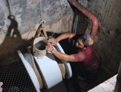 Pemasangan Gate Valve Keperluan Booster Baru Lingkar Utara