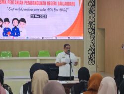 Komitmen Laksanakan ASN BerAkhlak, SMK PP Negeri Kementan Tandatangani Pakta Integritas