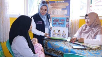 Ketua Tim Pembina Posyandu Kalsel Kunjungi Rumah KIA di Banjarmasin
