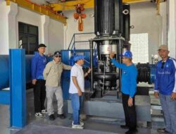 Komisaris PT Air Minum Intan Banjar Memantau Operasional Wilayah Cabang 1 dan 2