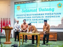 Pemilihan Ketua PWRI Kota Banjarbaru di Aula Gawi Sabarataan