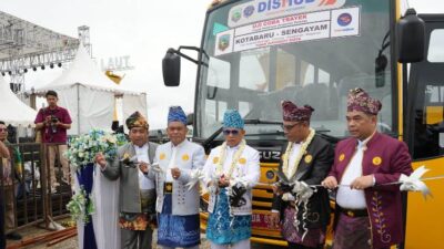 Bupati Kotabaru Meluncurkan Operasional Baru Angkutan Perintis