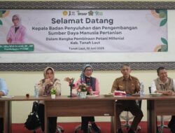 Sukseskan Swasembada Pangan, Kementan Motivasi Petani Muda dan Brigade Pangan Kabupaten Tanah Laut