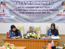 Rapat Koordinasi Percepat Penanganan Kawasan Kumuh di Kalimantan Selatan