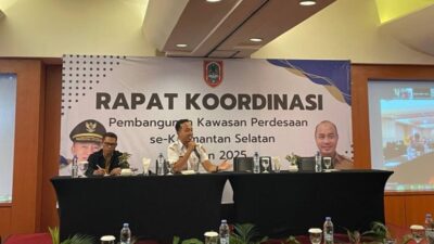 Rapat Koordinasi Pembangunan Kawasan Perdesaan se Kalimantan Selatan