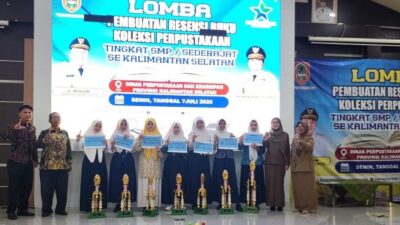 Keyra Ameera Shafa Juara Terbaik I Lomba Resensi Buku Perpustakaan