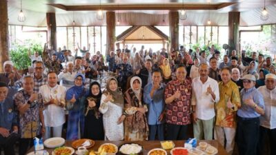 Keluarga Besar PWRI Kabupaten Banjar Silaturahmi di Martapura