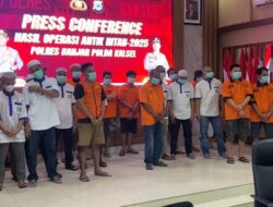 Sebanyak 53 Budak Sabu Diamankan Jajaran Polres Banjar