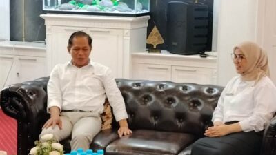 Wali Kota Banjarbaru Menerima Silaturahmi Menteri Lingkungan Hidup