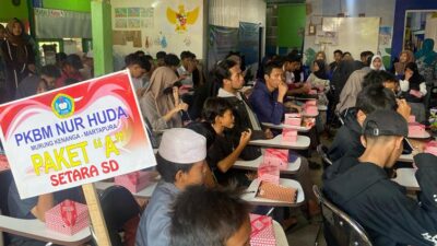 PKBM Nur Huda Desa Murung Kenanga Kebanjiran Siswa Baru