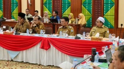 Wakil Bupati Banjar Turut Rapat Koordinasi Kesiapsiagaan Bencana Karhutla
