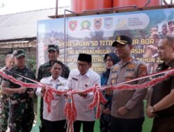 Peresmian Penggunaan Sumur Bor di Desa Pasar Jati