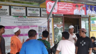 Hanya Sumbang 250 Ribu Untuk Kegiatan 17-an, Kades Teluk Selong Ulu Digeruduk Warga