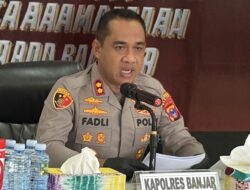 Kapolres Banjar Mengimbau Masyarakat Jaga Kondusifitas Keamanan