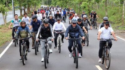 Seribu Peserta Bakal Gowes Hari Jadi ke-75 Provinsi Kalimantan Selatan