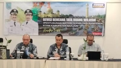 Konsultasi Publik Pertama Revisi RTRW Kabupaten Banjar 2021-2041