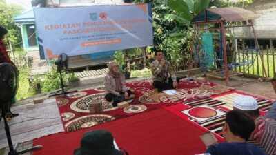 Kegiatan Pemulihan Ekonomi Pascabencana di Desa Sungai Batang