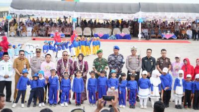 Wakil Bupati Kotabaru Bersama Masyarakat Peringati Hari Anak Nasional