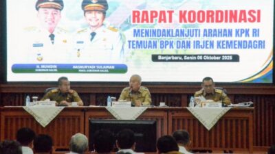 Gubernur Kalimantan Selatan Percepat Tindak Lanjut Temuan Badan Pemeriksa Keuangan