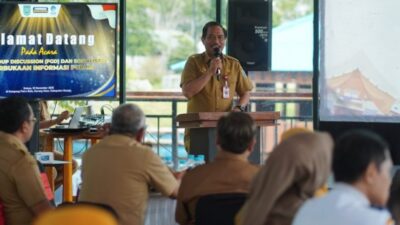 Aidil Basith Membuka Diskusi Keterbukaan Informasi Publik di Kabupaten Banjar