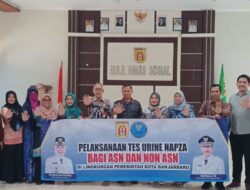 Tes Urine Seluruh Pegawai SKPD di Kota Banjarbaru