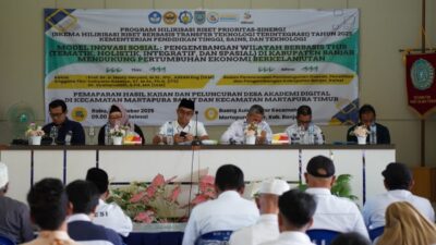 Peluncuran Desa Akademi Digital di Kecamatan Martapura Timur