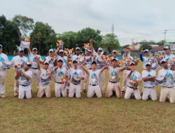 Tim Softball Putra Kabupaten Banjar Menempatkan Diri Posisi Juara 3