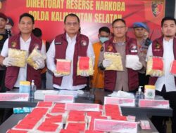 Ditresnarkoba Polda Kalsel Gulung Jaringan Narkoba Antar Provinsi