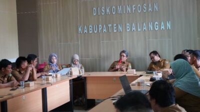 Diskominfosan Kabupaten Balangan Koordinasi Kepala Desa dan Ketua KIM Desa
