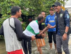 Bupati Banjar Meninjau Lokasi dan Korban Terdampak Banjir