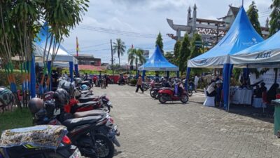 Rest Area 5 Rajab Sekumpul Membeludak di Dispersip Kalimantan Selatan