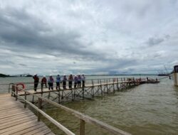 Tenaga Ahli Gubernur Kalimantan Selatan Monev Pembangunan Jembatan Penghubung Tanah Bumbu – Kotabaru