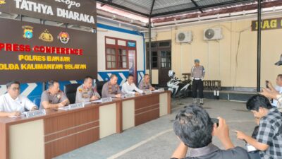 Kasus Konvesional Menurun Drastis Namun Kasus Narkoba Meningkat di Kabupaten Banjar