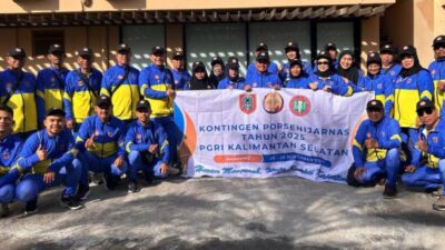 Kontingen PGRI Kalimantan Selatan Peringkat Empat Nasional