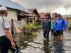 Bupati Banjar Meninjau Warga Terdampak Banjir di Kelurahan Keraton