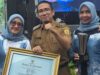 Kelurahan Mentaos Memang Joss;  Juara II Kelurahan Award Tingkat  Nasional