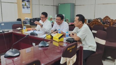 Banjir Sudah Berlangsung Sepekan, DPRD Kabupaten Banjar Baru Menggelar Rapat Dengan BPBD