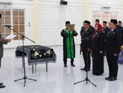 Tiga Pejabat Baru Dilantik Sebagai Pimpinan Tinggi Pratama di Kabupaten Banjar