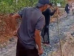 Camat Mataraman Usul Pelebaran Jalan Ambrol di Desa Gunung Ulin