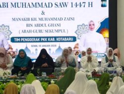 Momen Isra Mikraj; TP PKK Kotabaru Perkuat Iman dan Ketahanan Keluarga