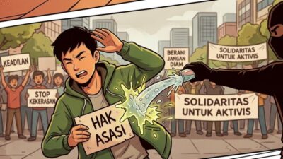 Empat Prajurit BAIS TNI Menjadi Tersangka Penyiraman Air Keras ke Aktivis