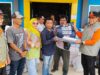 Penyaluran Bantuan Dampak Cuaca Ekstrem di Kecamatan Sungai Tabuk