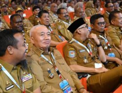 Gubernur Muhidin dan Wagub Hasnuryadi Ikuti Rakornas Bersama Presiden Prabowo Subianto