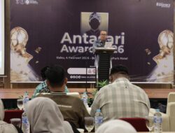 Muhidin Terima Antasari Award 2026; Gubernur Visioner Pembangunan