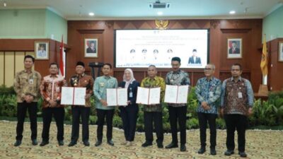 Gubernur Kalsel dan Tiga Kepala Daerah Komitmen Tangani Pengelolaan Sampah