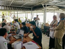 Skrining Kesehatan 162 WBP Lapas Kelas II Banjarbaru