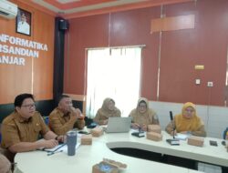 Rapat Koordinasi Integrasi Geoportal Kabupaten Banjar ke Geoportal Nasional