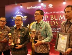 Gubernur Muhidin Dinobatkan Penerima Penghargaan Top Pembina BUMD 2026