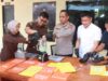 Kapolres Banjar Blender Barang Bukti Narkoba