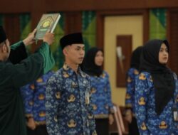 Rizky Saputra Mengikuti Sumpah Janji ASN Lingkup Pemprov Kalsel